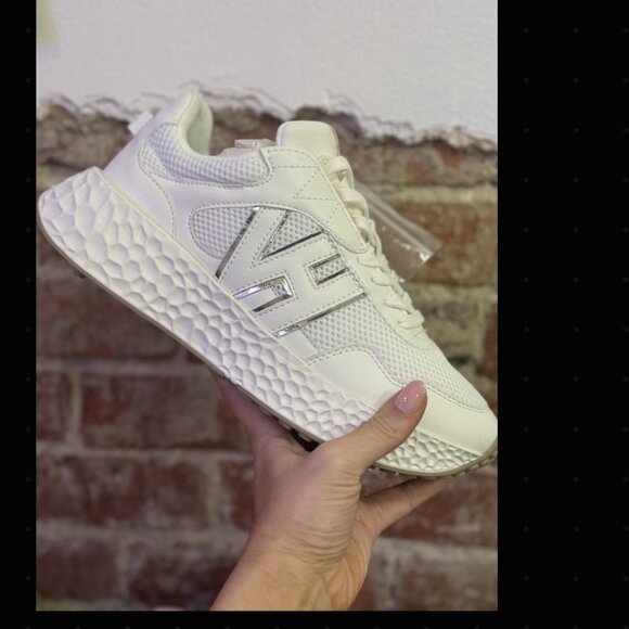 Vintage Havana - Starling 3 Sneakers – Eve Marie Vintage Havana Starling White Wedge Running Sneaker